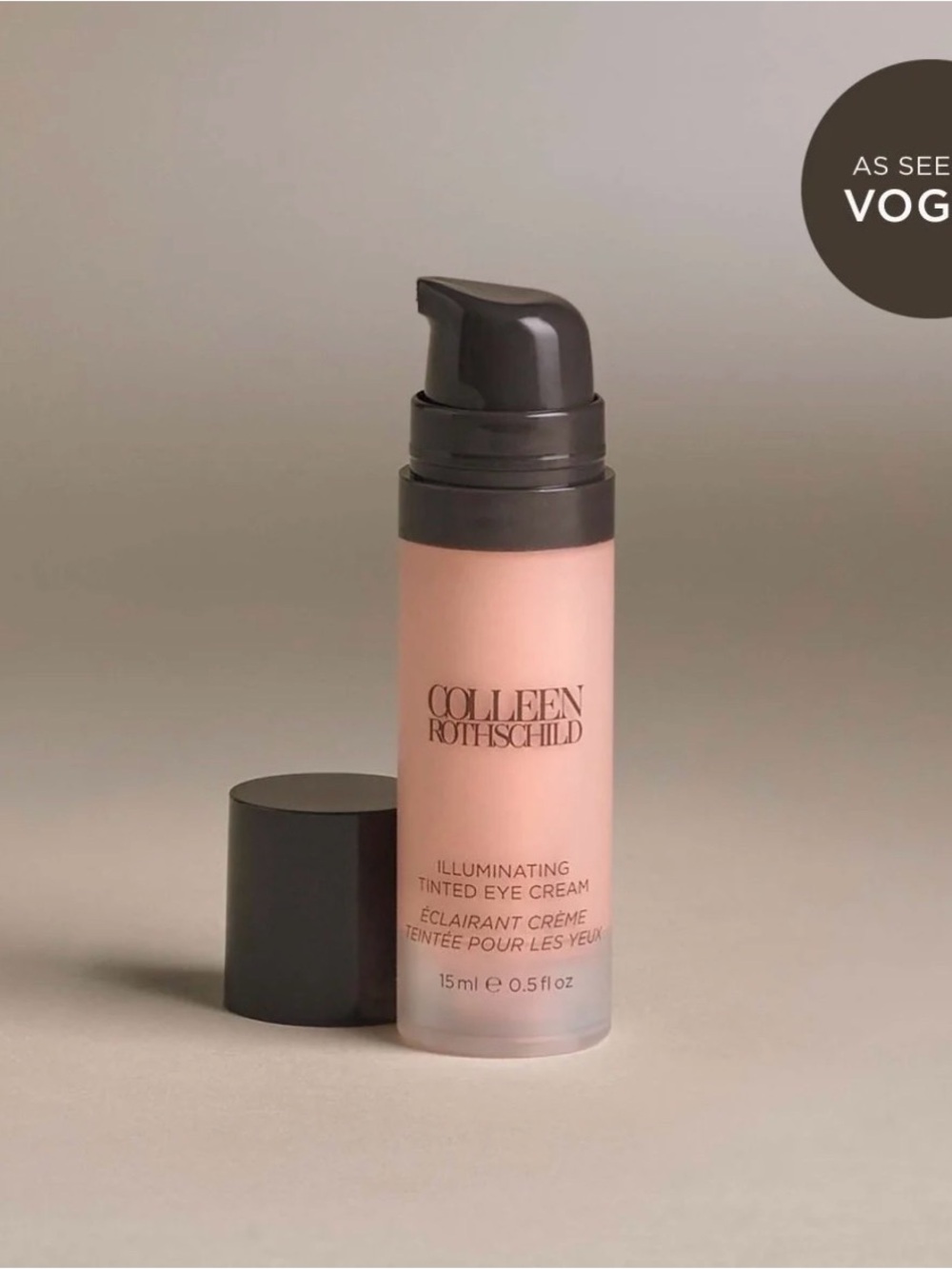 Colleen Rothschild Illuminating Tinted Eye Cream - Light Pink